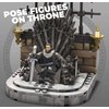 Mega -Construx -Game of Thrones The Iron Throne Construction Set with Character Figures,Building Toys for Collectors (260 Pieces)