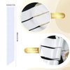 Dreamtop 16Pcs Sash Satin Sash White Blank Sash Blank Sashes for Pageants Senior Sash 2024 White Sash for Beauty Pageant