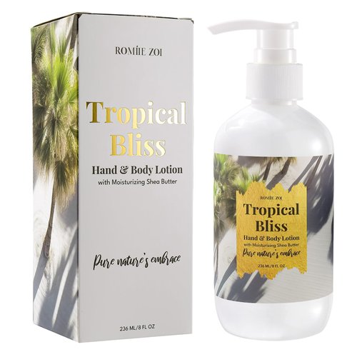 ROMIIE ZOI South Beach Tropical Bliss Hand & Body Lotion - Isle Embrace Aroma, 236ml (8 fl oz)