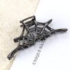 Spider Web Hair Clips Black Metal Halloween Hair Accessories for Women Girls Playful Hollow Out Spider Web Hair Claw Clips Hairpins Strong Hold Nonslip Hair Clip for Day of the Dead Decoration 1 Pcs