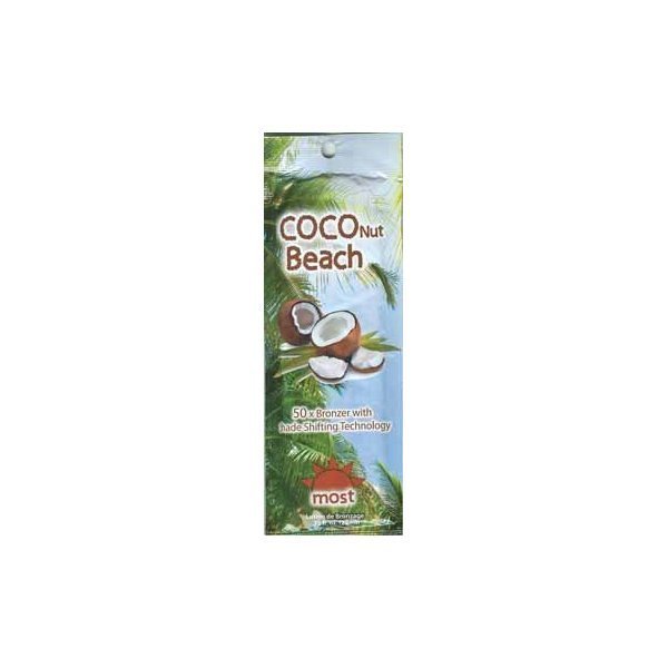 5 Coconut Beach Tanning Lotion Packets