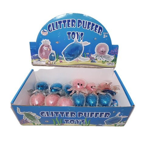 WARM FUZZY Toys (12) Stretchy Octopus Toy - Octopus Stretch Toys - Squishy Toys for Goodie Bag Stuffers, Party Favors, Prize Box and PTA Carnival