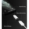 Micro USB Female to Lightning Male(3pack)Adapter Android Charging Cable Port Converter Compatible for Apple Iphone 11 13 12 Pro Max Mini Xs Se X 7 8Plus Ipad 2018 2019 Charger Cord Connector Data Sync