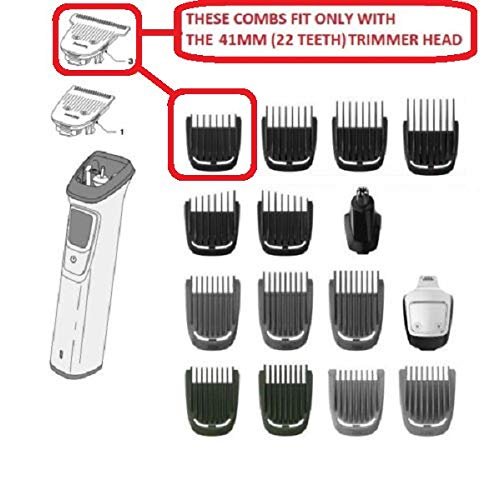 Hair Clipper Comb 4 mm For PHILIPS Beard Trimmer Shaver MG5750 MG7730 MG7770 MG7790 422203632381