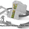 Replacement Parts for Fisher-Price Thomas & Friends Track-Master Turbo Jungle Train Playset - FJK50 ~ Replacement Stickers / Labels