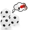 Youeon 16 Pcs 5.5 Inch Inflatable Small Soccer Balls for Kids with Hand Pump, Swimming Pool Balls Beach Balls for Indoor & Outdoor Games, Party Favors, Summer Sports Gift for Adults & Kids