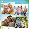 100 PCS Plumeria Hair Clip Hawaiian Foam Flower Hair Clips for Women Girls Luau Beach Hawaii Tropical Bridal Wedding Party Decorations Hair Accessories Vacation Supplies (2 Inch)