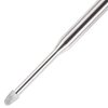 PANA 3/32" Cuticle Clean Nail Carbide Bit for Professional, Nail Salon, Nail Trimmer, Under Nail Cleaner, Electric Drill Machine, Manicure Tools (Silver-Snake Head, Medium)