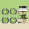 Happi Mi Nutrition Organic Garlic Capsules 2500mg, California US Grown, Immune Support, Healthy Cholesterols and Heart, Cardiovascular, Extra Strength