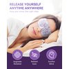 30 Packs Lavender Steam Eye Mask - Heated Eye Mask for Dark Circles and Puffiness Warm Eye Mask for Dry Eye Mask Relief Eye Fatigue Headache Hot Sleep Eye Mask for Disposable Moist Heat Eye Compress