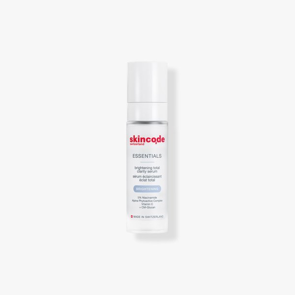 Skincode Vitamin C Brightening Serum for Hyperpigmentation & Dark Spot (30 ml) | Anti Aging Serum with Niacinamide, Alpine Phytoactive Complex & CM-Glucan for Sensitive Skin | Swiss Cosmetic Brand