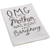 Primitives by Kathy Boho Cotton Kitchen Towel Set with Funny Sayings - Ideal Housewarming Gift, Fall Kitchen Decor and Home Kitchen, 28" x 28"