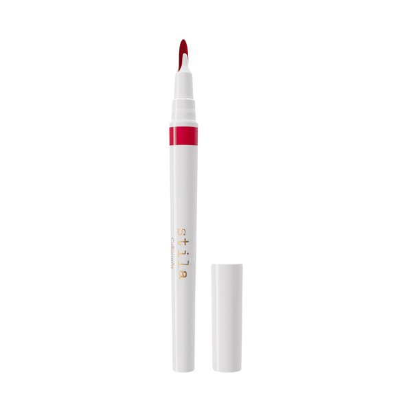 stila Calligraphy Lip Stain | Long-Lasting Tint, Moisturizing, Transfer-Proof, Lightweight, Sheer Buildable Color, Fades to a Natural Wash of Color | Michelle, 22 Fl. Oz.