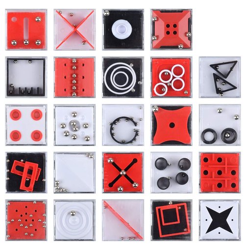 Hotusi Puzzle Toy Box Game Kids Teenager Balance IQ Party Favor Games Cube Puzzle Stocking Stuffe...