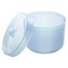 1 Piece Nail Art Tool Cleaning Cup Nail Art Tool Sterilizer Cup Nail Tools Cleaning Tray Box Container Net Basket Case Manicure Tools Jar Soak Box for Nail Art Accessories, Blue