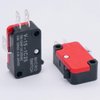 Twidec/6Pcs Snap Action Button Micro Limit Switch 125V/250V 16A SPDT for Microwave Oven Door Arcade V-15-1C25