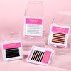 TDANCE Bottom Lash Extension 120 Pcs 0.07mm Thickness Lower Lash Extensions Bottom Lashes B Curl 5-7mm Mixed Under Bottom Lashes (0.07-B,5-7 mm)