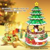 Mievayo 3D Puzzle Christmas Tree DIY Music Box Kit Mechanical Model Wooden Puzzles for Adults、 Boys and Girls Birthday Gifts