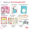 WonderBuddy Kids Screen-Free Audio Player, 500+ Preloaded Stories & Rhymes with Storybook DIY Art Kit, Voice Recorder, Content Upgrade, Bluetooth, Christmas Birthday Gift for Girls 3+ Years- Unicorn