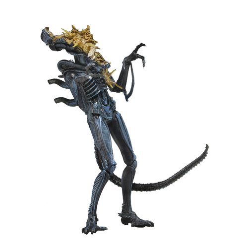 NECA - Aliens 7" scale action figure - Series 12 Xenomorph Warrior Blue (Battle Damaged)