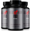 (3 Pack) Max Man Pro Pills, Maximum Strength Formula for Performance and Confidence, All-Natural Capsules to Support Health and Fitness, MaxManPro Herbal Supplement Reviews (180 Capsules)