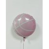CYMYLAR 8pcs Pink Basketball Balloons for Basketball Birthday Party Decorations,Sports Theme bitrhday Party Decorations Balloons for Girl.