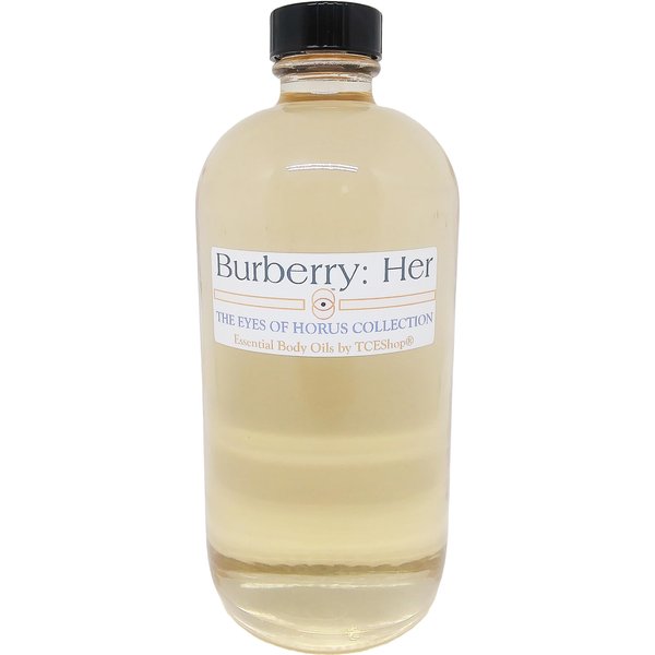 Barnberry: Her - Type For Women Scented Body Oil Fragrance [Regular Cap - Gold - 16 oz.] - ID#22917