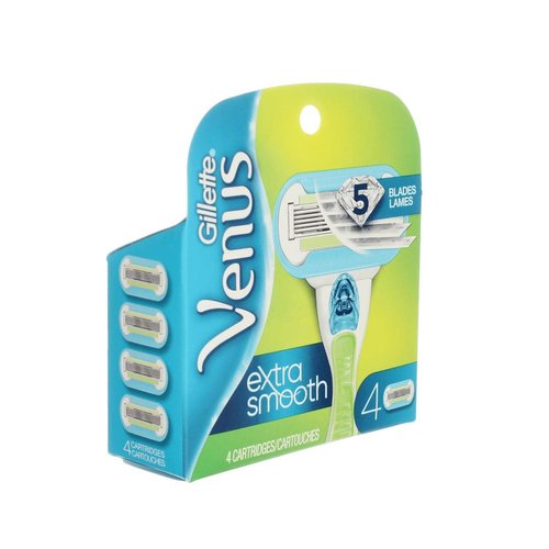 Venus Embrace Women's Razor Refill Cartridges (4 Count x 3 Pack)