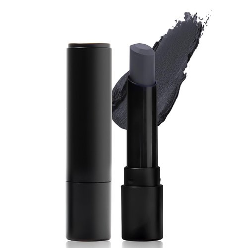 High Pigmented Matte Lipstick, Face Body Paint Stick, Eye Black Stick - Fast Dry & Waterproof Makeup Blue Lip Stick Costumes SFX Starfire Cosplay - Smudge Proof (04)