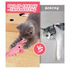 EZBNG Lobster Interactive Dog Toy, Wiggly Lobster Dog Toy for Boredom, Rechargeable Floppy Lobster Dog Toys, Interactive Jumping Lobster Dog Toy for Small Dogs - 12.7 ''