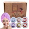 Bisou Bisou Bisou Bath Bombs Gift Set of 6 Bubble Bath | Natural Bath Bombs Spa Stuff with Fizzes, Shea, Coco Butter | Scented Bath Set| Organic Bath Bomb | Gift Set for Women |Mother's Day Gift