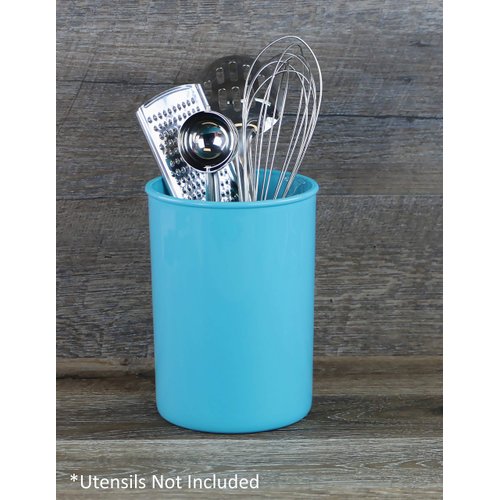 Reston Lloyd Calypso Basic Plastic Utensil Holder, Turquoise,00702