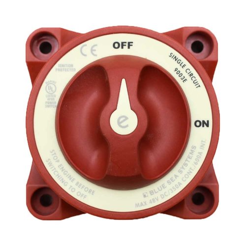 Blue Sea 9003e e-Series Battery Switch Single Circuit ON/OFF
