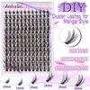 Manga Lashes 10-20mm 168 Pcs Manga Lash Clusters C Curl Anime Natural False Eyelashes Fairy Individual Lashes Thin Band Spiky Lash Clusters DIY Cluster Eyelash Extensions at Home, by Anforlin
