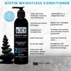 Biotin X Treme Natural Hair Growth Biotin and Keratin Conditioner for Thinning Hair - Strengthens, Smooths, and DHT Blocker - Color-Safe, Sulfate, Paraben, and Gluten-Free for Fine and Damaged Hair