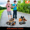 IQBOX Building Toys STEM Robot Kit for Kids Ages 8-12, Remote Control Erector Sets Engineering Robotics Kits, Educational Birthday for Boys & Girls 5-7 9 10 11 13 14+ Year Old