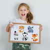 42 Sheets Make Your Own Ocean&Safari Animals Stickers Make A Face Stickers for Kids Toddlers with 14 Designs DIY Craft Stickers Kids Party Favor Supplies Crafts