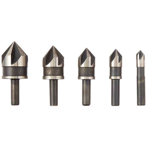 IRWIN Tools Black Oxide Countersink Drill Bit, 5-Piece Set (1877791)