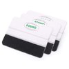 FOSHIO 4 Inch Felt Squeegee for Car Window Tint, Vinyl Installing Application Tool Car Wrap Paste Vinyl Squeegee Wrapping Medium Hardness Tools Hand Application Squeegee -White PP Scraper