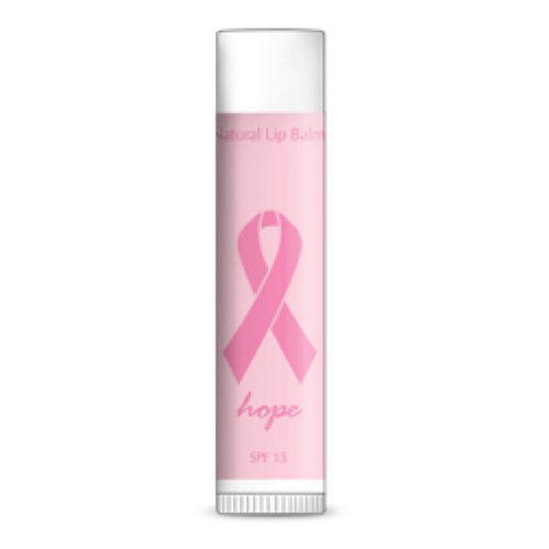 Favors Set of 18 Pink Ribbon Lip Balm Breast Cancer Awareness Tube Fundraiser ser Favors