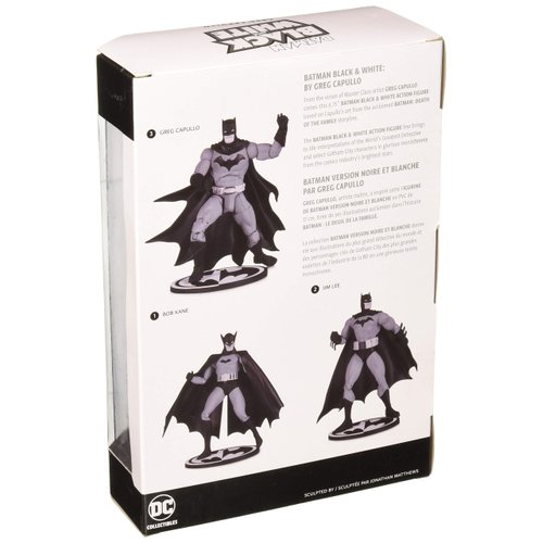 Entertainment Earth Batman Black and White Batman by Greg Capullo Action Figure