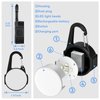 4 Modes Dog Lights for Night Walking, IP68 Waterproof Dog Collar Light for Nighttime Clip on, High-Capacity Rechargeable Dog Light with 2 USB C Cables, 2 Pack