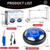 WATUDOU 2 Goals & 2 Ball Hover Soccer Ball Toys for Kids Boys, Indoor Outdoor Outside Soccer Ball Game Toys for Kids Boys Ages 3-5 4-8, Toys Birthday Gifts for 3 4 5 Year Old Boys, Ideas Outdoor Toys