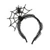 HYXITVCG Halloween Spider Web Hair Hoop, Spider Headband Halloween, Halloween Headband for Women, Halloween Hairband, Spider Hair Accessories Halloween Headwear Halloween Costume Accessories