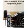 SYOAUTO Gloss Black Rim Touch Up Paint, Car Wheel Scratch Repair Touch Up Paint Pen, Universal Color Black Wheel Paint (Gloss Black)