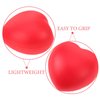 Beavorty Hand Grip Strength Trainer, 3pcs Finger Strengthener Ball Heart Shaped Hand Grip Ball Finger Resistance Exercise Squeezer for Adults Hand Workout
