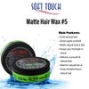 KARATEK SOFTTOUCH Soft Touch Hair Wax (Matte #5)