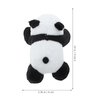 FOMIYES Plush Panda Hair Clip Hairpin Barrette Cute Fluffy Hair Accessory Women Girls Kids Adorable Animal Hair Decoration