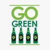 Go Green Irish Beverage Napkins 18 Per Pack