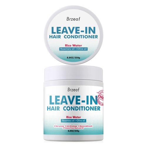 Brzeaf Chebe Leave In Conditioner for Hair Growth(8.8 OZ), Prevent Hair Loss, Chebe Leave In Conditioner, Deter Hair Breakage, for Women and Men